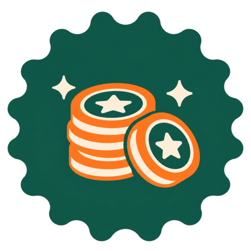 Illustration of restaurant reward points