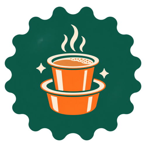 Illustration of traditional chai in a tumbler